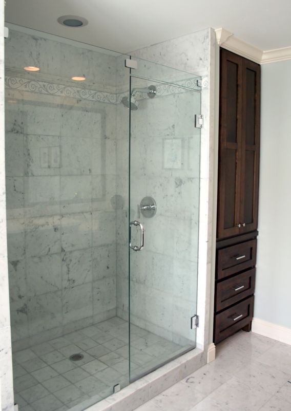 Modern Frameless Shower